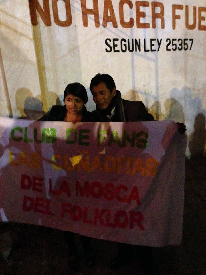 Público bailando